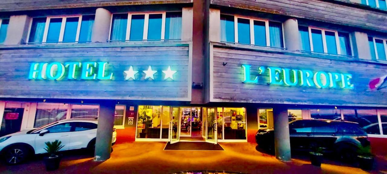 Hotel De L'Europe Dieppe Bagian luar foto